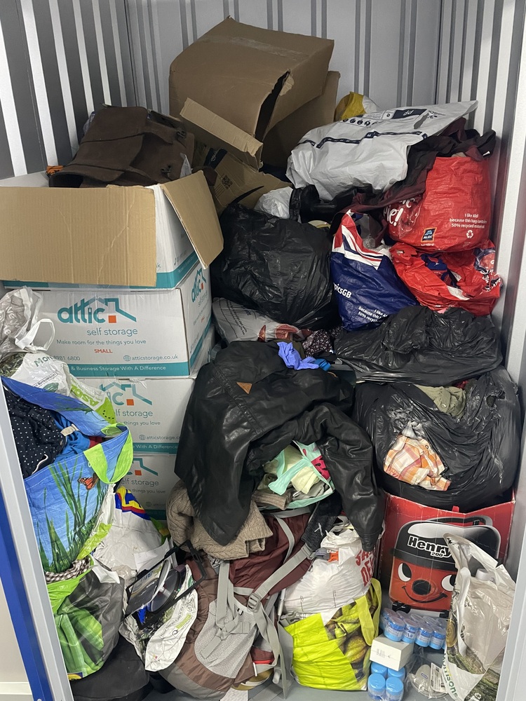 Edgware Self storage unit auction IB-3001