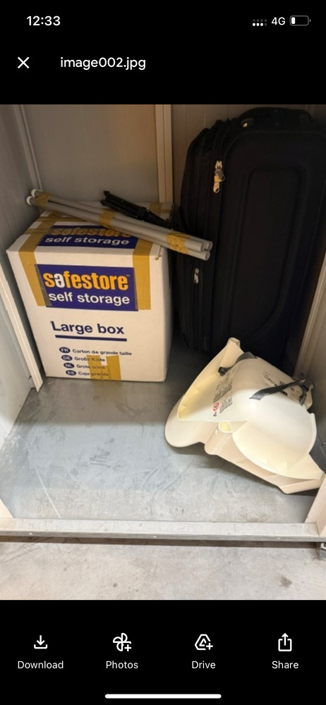 Charlton storage facility unit auction IB-5874