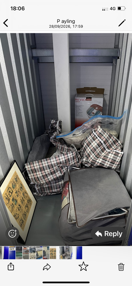 Lea Bridge storage facility unit auction IB-9411
